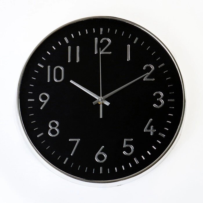 Часы настенные, серия: Классика, "Атрей", плавный ход, d=30 см от компании Интернет-гипермаркет «MALL24» - фото 1