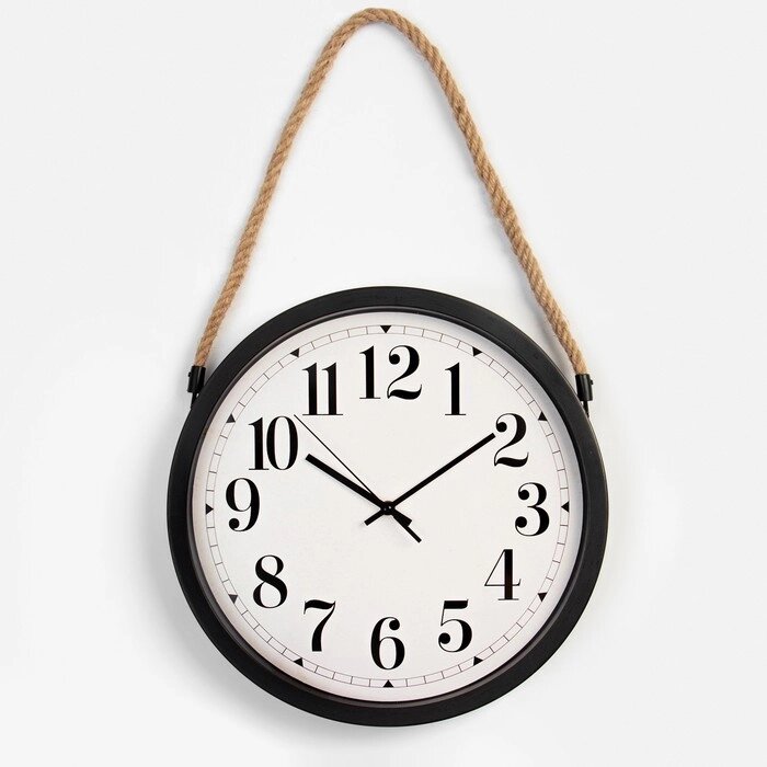 Часы настенные, серия: Классика, дискретный ход, d часов=40 см, d циферблата 36 см от компании Интернет-гипермаркет «MALL24» - фото 1