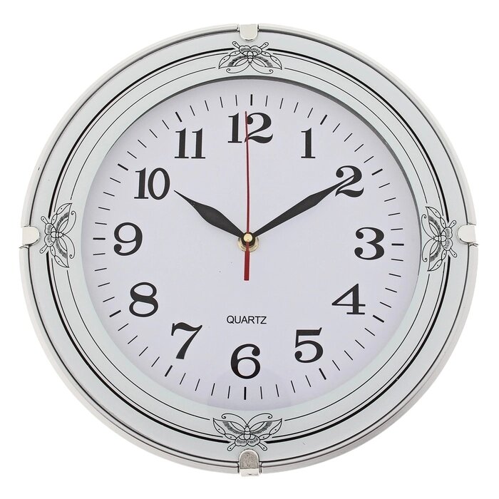 Часы настенные, серия: Классика, "Жаннетт", d=30 см от компании Интернет-гипермаркет «MALL24» - фото 1