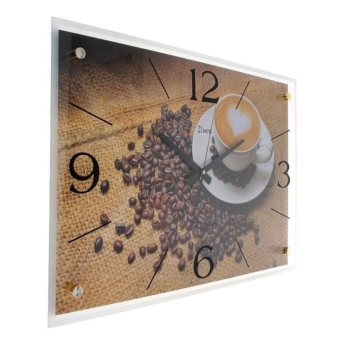 Часы настенные , серия: Кухня,"Чашка кофе", 40х56см от компании Интернет-гипермаркет «MALL24» - фото 1