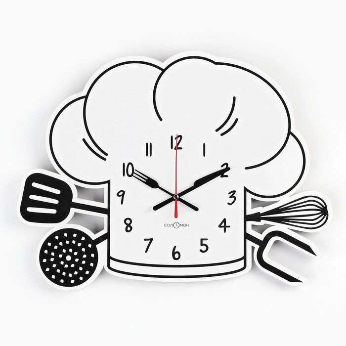 Часы настенные, серия: Кухня, "Колпак" от компании Интернет-гипермаркет «MALL24» - фото 1