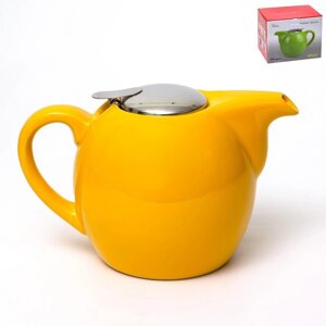 Чайник с фильтром Elrington "Феличита", 1.3 л, цвет жёлтый