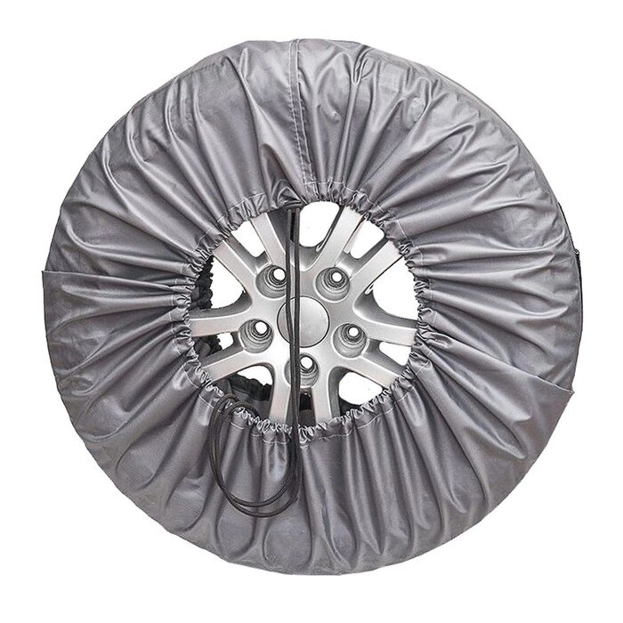 Чехлы для хранения колес до 15 дюймов, 4 шт, микс от компании Интернет-гипермаркет «MALL24» - фото 1