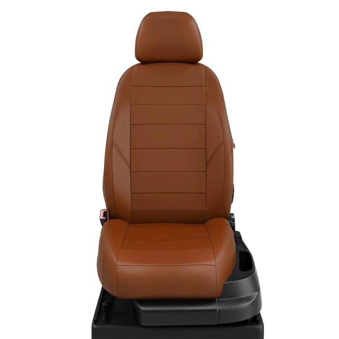 Чехлы для Nissan Terrano 3 с 2016-н. в. джип Рестайлинг. Задняя спинка 40/60, сиденье единое, 5-подголов.. ( с AIR-Bag и от компании Интернет-гипермаркет «MALL24» - фото 1