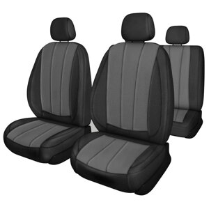 Чехлы сиденья Skyway UAZ PATRIOT с 2014-н. в. SUV, жаккард, 12 предметов, NEXT, темно-серый