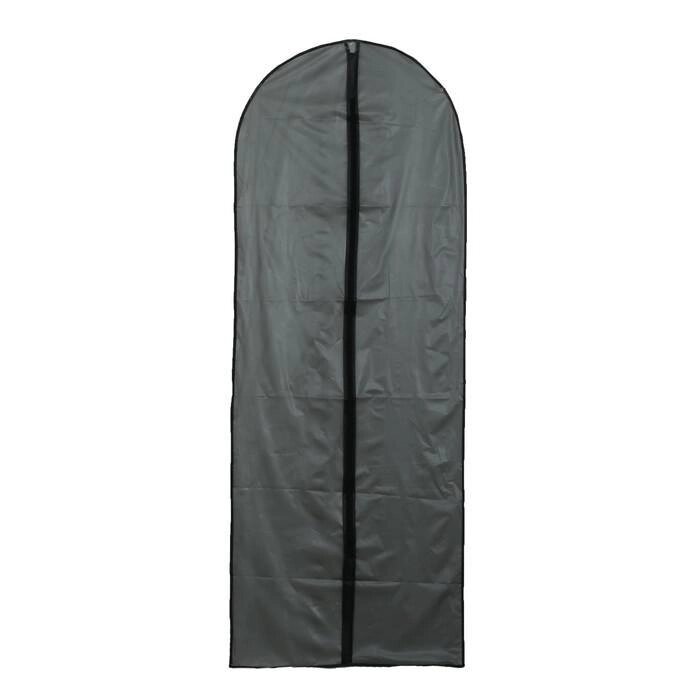 Чехол для одежды 61160 см, цвет черный от компании Интернет-гипермаркет «MALL24» - фото 1
