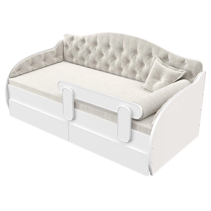Чехол на кровать-тахту "Вэлли", размер 80x180 см, цвет белый от компании Интернет-гипермаркет «MALL24» - фото 1