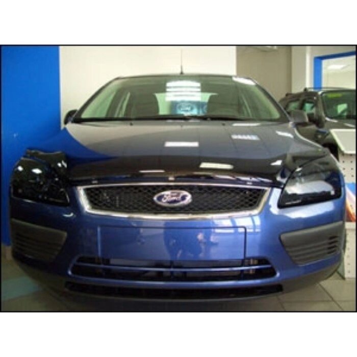 Дефлектор капота темный FORD FOCUS II 2005-2007, NLD. SFOFO20512 от компании Интернет-гипермаркет «MALL24» - фото 1