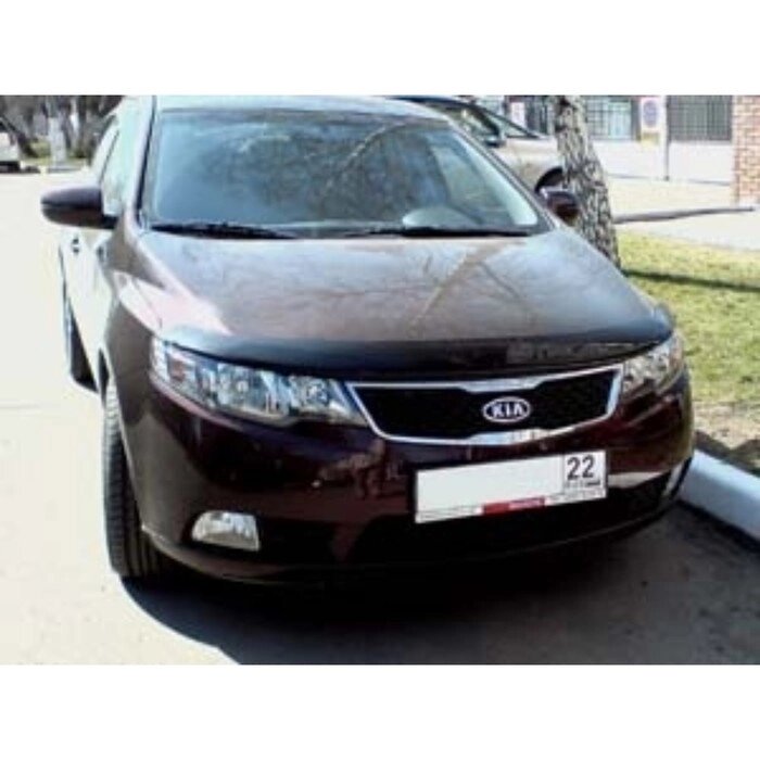 Дефлектор капота темный KIA CERATO 2009-2012, NLD. SKICER0912 от компании Интернет-гипермаркет «MALL24» - фото 1