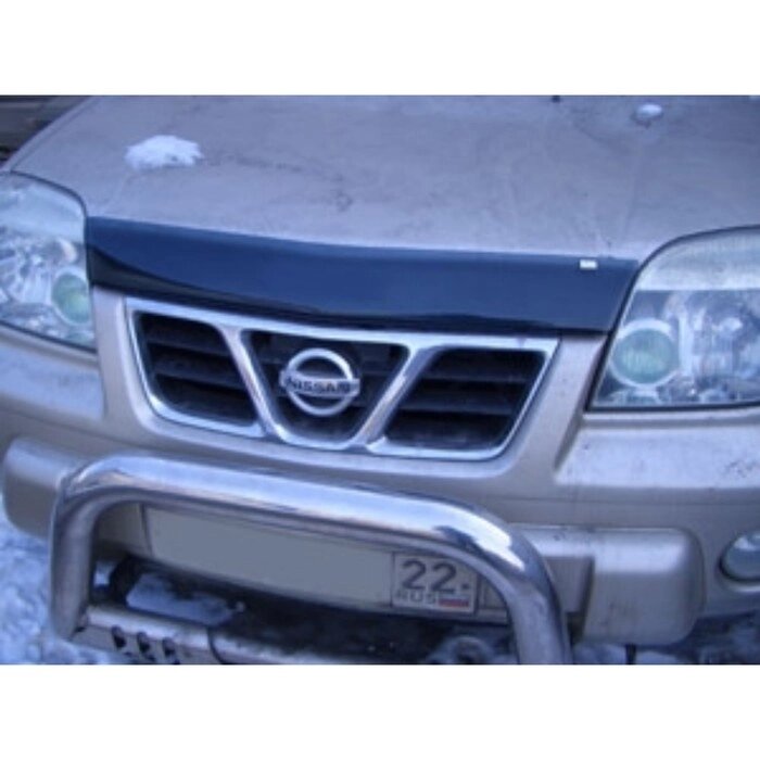 Дефлектор капота темный NISSAN X-TRAIL 2001-2006, NLD. SNIXTR0112 от компании Интернет-гипермаркет «MALL24» - фото 1