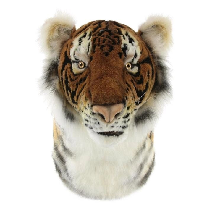 Декоративная игрушка "Голова тигра", 35 см от компании Интернет-гипермаркет «MALL24» - фото 1