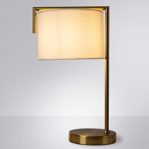 Декоративная настольная лампа Arte Lamp Aperol A5031LT-1PB, E27, 60 Вт, 25х32х51 см, медный