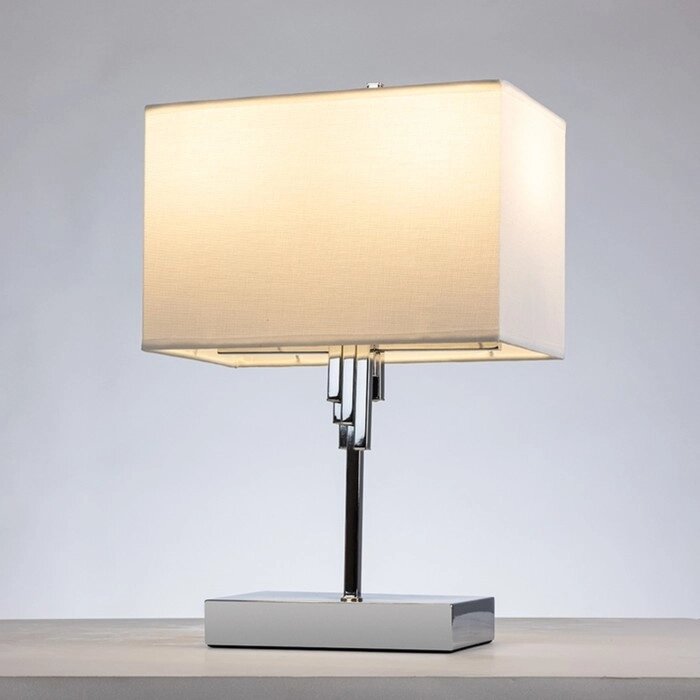 Декоративная настольная лампа Arte Lamp Julietta A5037LT-2CC, E14, 2х40 Вт, 25х15х38 см, хром от компании Интернет-гипермаркет «MALL24» - фото 1