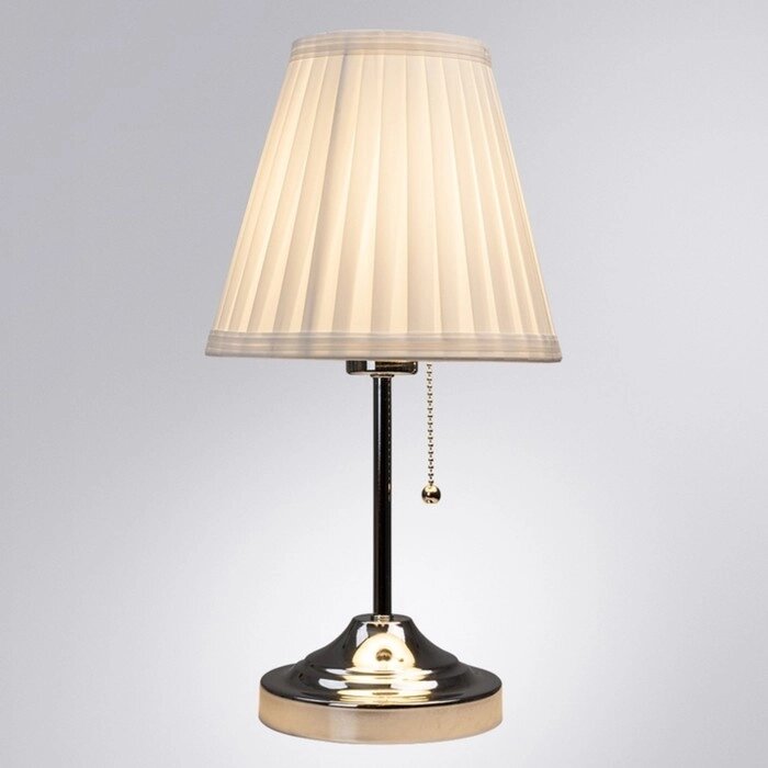 Декоративная настольная лампа Arte Lamp Marriot A5039TL-1CC, E27, 60 Вт, 22х22х42 см, хром от компании Интернет-гипермаркет «MALL24» - фото 1