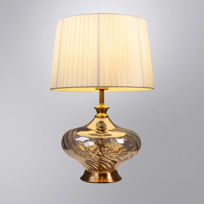 Декоративная настольная лампа Arte Lamp Nekkar A5044LT-1PB, E27, 60 Вт, 35х35х52 см, медный от компании Интернет-гипермаркет «MALL24» - фото 1