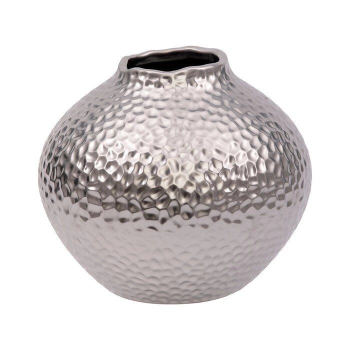 Декоративная ваза "Этно", 202017 см, цвет серебряный от компании Интернет-гипермаркет «MALL24» - фото 1
