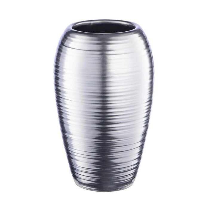Декоративная ваза "Модерн", 121220 см, цвет металлический от компании Интернет-гипермаркет «MALL24» - фото 1