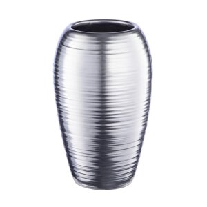 Декоративная ваза "Модерн", 121220 см, цвет металлический