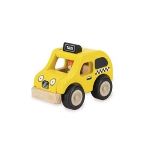 Деревянная игрушка Miniworld "Такси"