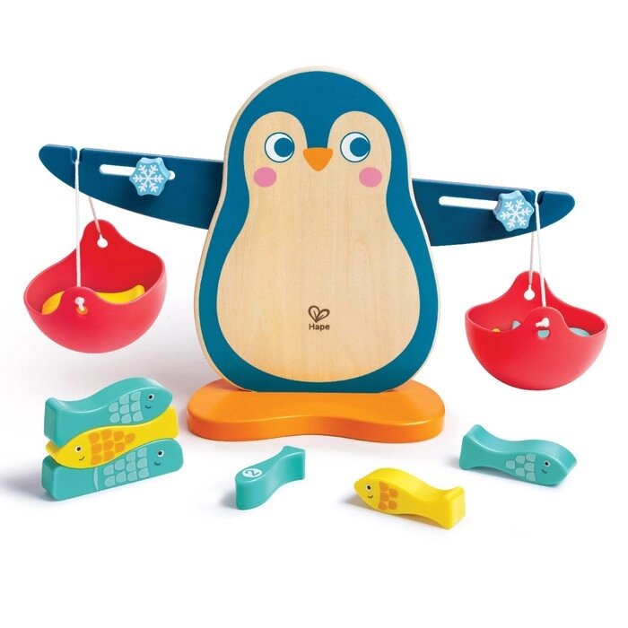 Детская развивающая игра-балансир Пингвин, 13 элементов от компании Интернет-гипермаркет «MALL24» - фото 1