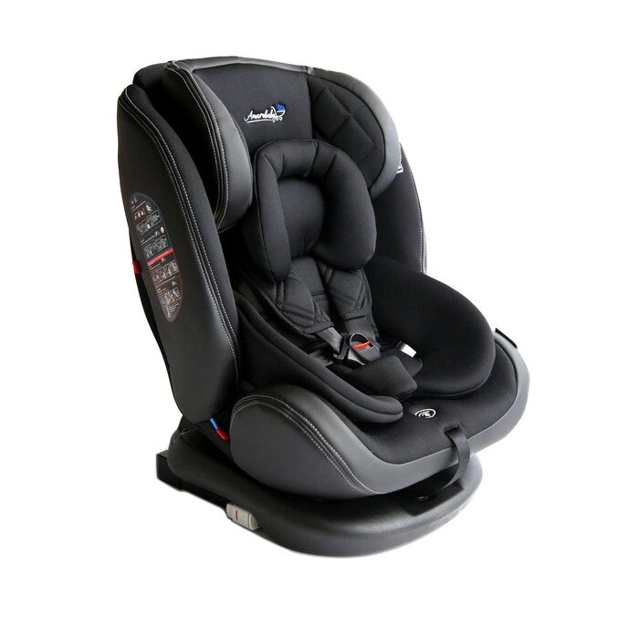 Детское автокресло Amarobaby ST-3, Isofix класс D, группа 0+/1/2/3, цвет чёрный от компании Интернет-гипермаркет «MALL24» - фото 1