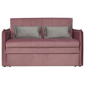 Диван-кровать "Дэнди", велюр, цвет тенерифе розовый / тенерифе грей