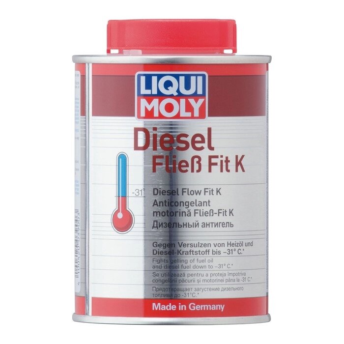 Дизельный антигель концентрат LiquiMoly Diesel Fliess-Fit K , 0,25 л (3900) от компании Интернет-гипермаркет «MALL24» - фото 1