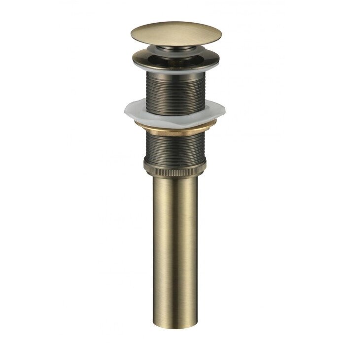 Донный клапан SAVOL S-XS002C, 1 1/4", для раковины, без перелива, латунь, бронза от компании Интернет-гипермаркет «MALL24» - фото 1