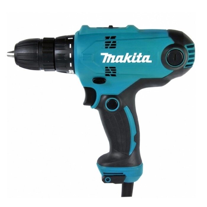 Дрель Makita DF0300, 320 Вт, БЗП 10 мм, 1500 об/мин от компании Интернет-гипермаркет «MALL24» - фото 1