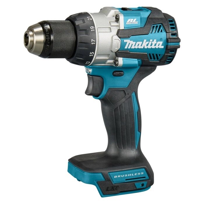 Дрель-шуруповерт Makita DHP489Z, ударная, 18 В, 8250/27000 уд/мин, 73/40 Нм, БЕЗ АКБ И ЗУ от компании Интернет-гипермаркет «MALL24» - фото 1