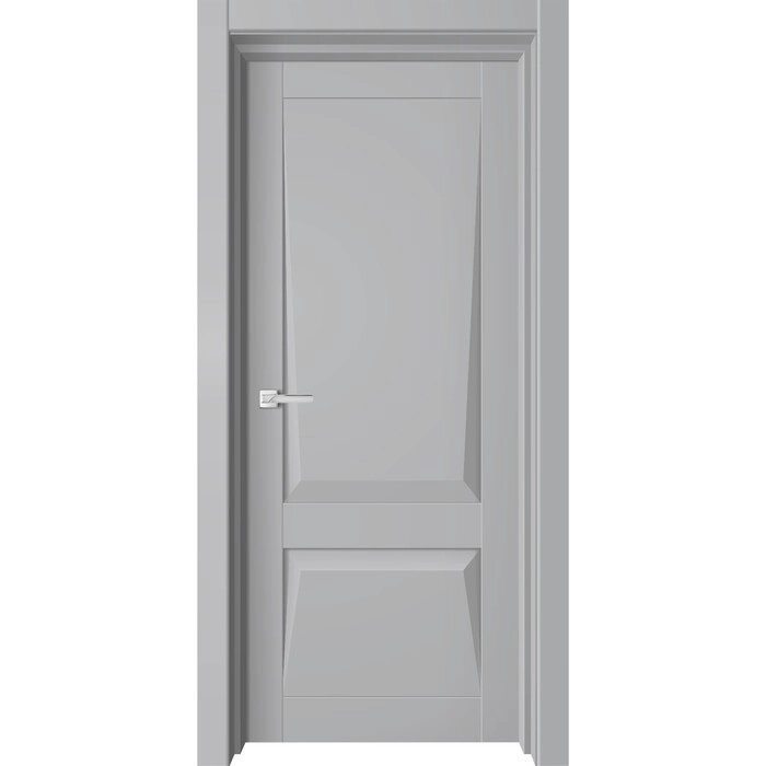Дверное полотно Diamond1, 600  2000 мм, глухое, цвет серый бархат от компании Интернет-гипермаркет «MALL24» - фото 1