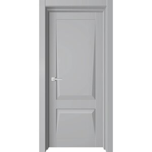 Дверное полотно Diamond1, 600 2000 мм, глухое, цвет серый бархат