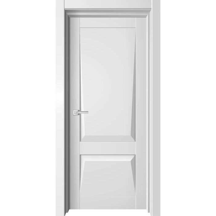 Дверное полотно Diamond1, 900  2000 мм, глухое, цвет белый бархат от компании Интернет-гипермаркет «MALL24» - фото 1