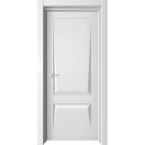 Дверное полотно Diamond1, 900 2000 мм, глухое, цвет белый бархат