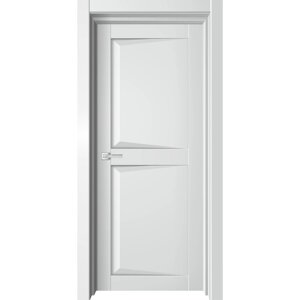 Дверное полотно Diamond2, 900 2000 мм, глухое, цвет белый бархат