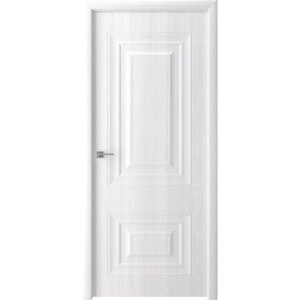 Дверное полотно "Элитекс 1", 700 2000 мм, глухое, цвет белый ясень