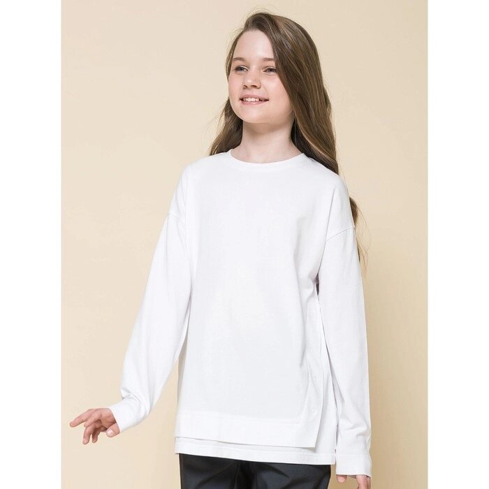 Джемпер для девочек, рост 122 см, цвет белый от компании Интернет-гипермаркет «MALL24» - фото 1