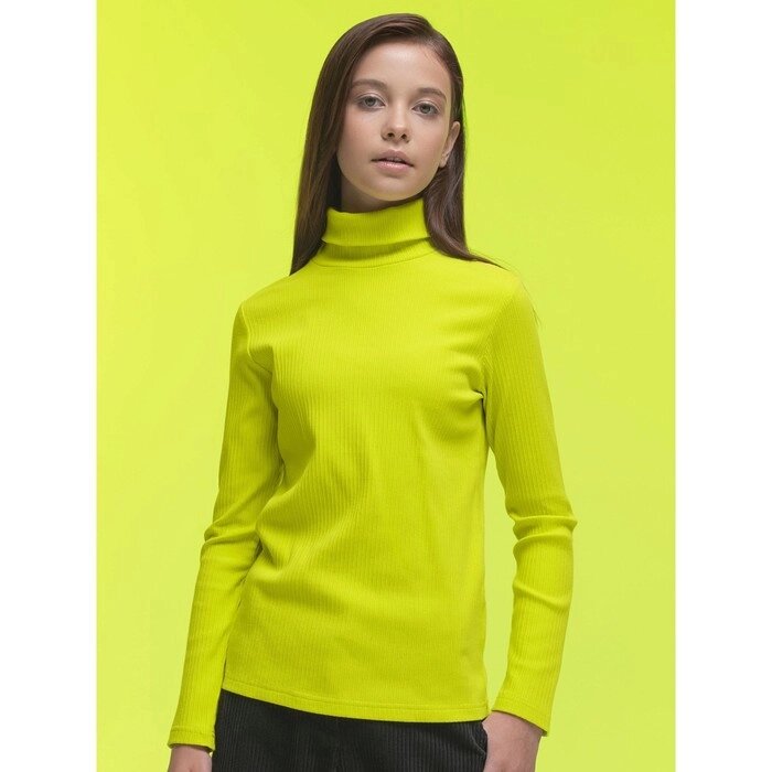 Джемпер для девочек, рост 128 см, цвет жёлтый от компании Интернет-гипермаркет «MALL24» - фото 1