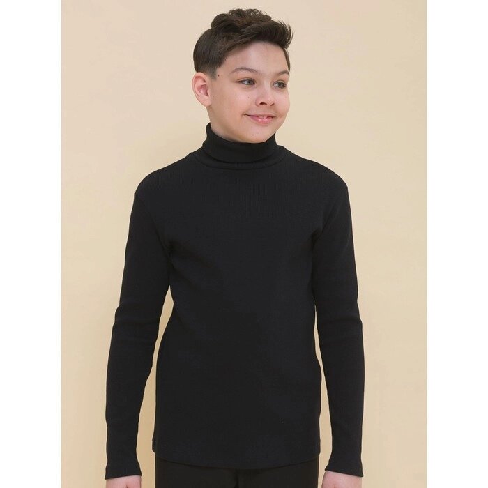 Джемпер для мальчиков, рост 116 см, цвет чёрный от компании Интернет-гипермаркет «MALL24» - фото 1