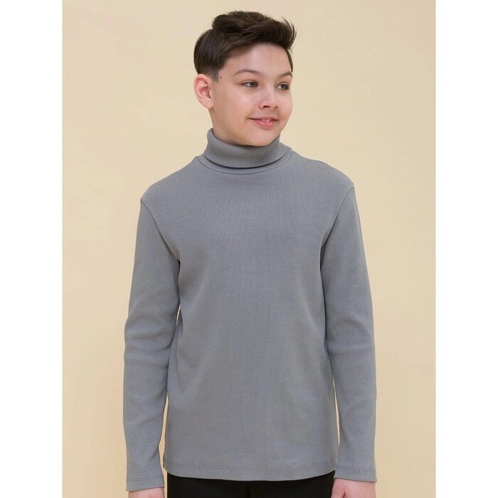 Джемпер для мальчиков, рост 128 см, цвет тёмно-серый от компании Интернет-гипермаркет «MALL24» - фото 1