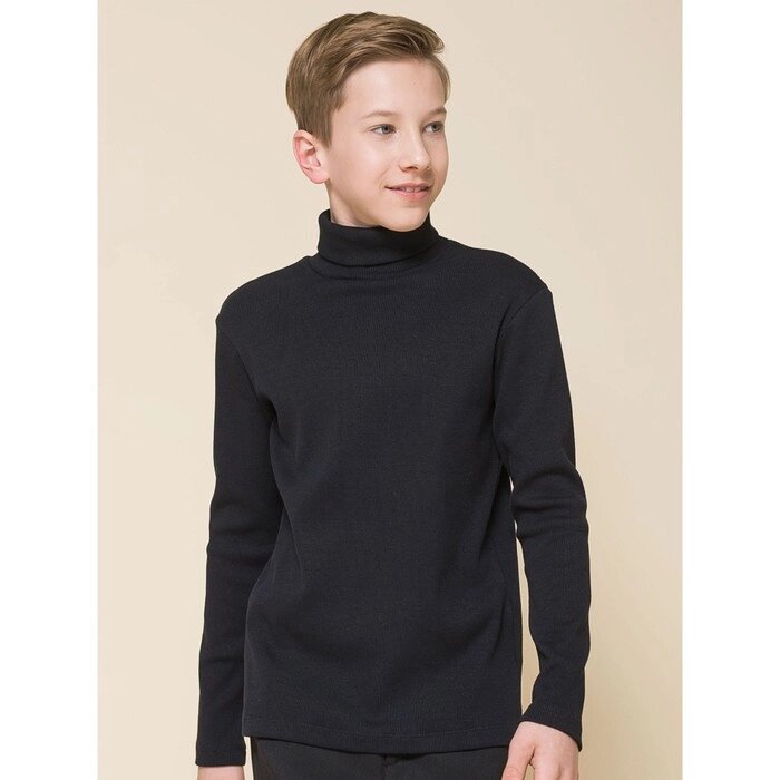 Джемпер для мальчиков, рост 152 см, цвет чёрный от компании Интернет-гипермаркет «MALL24» - фото 1