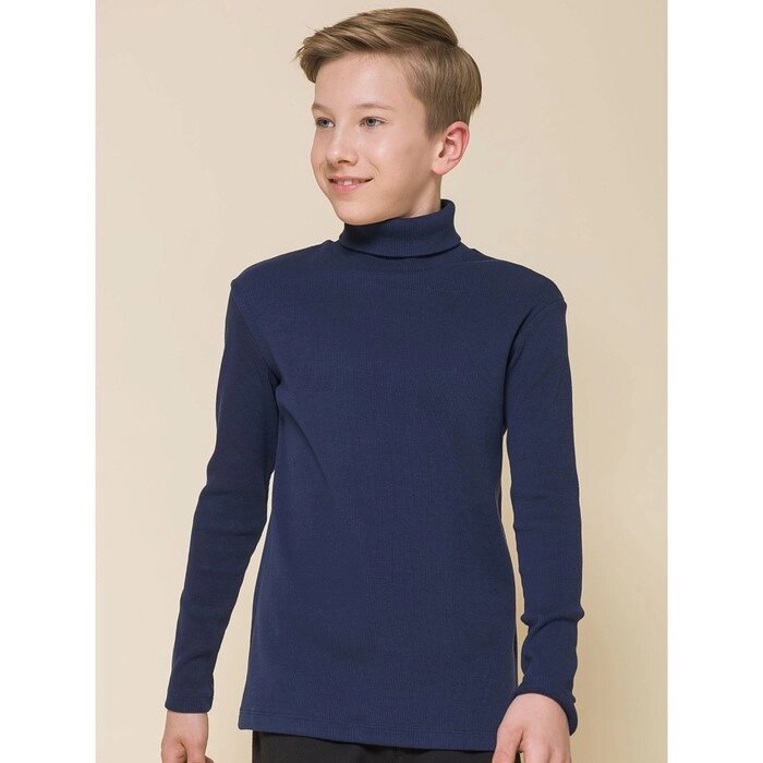 Джемпер для мальчиков, рост 152 см, цвет тёмно-синий от компании Интернет-гипермаркет «MALL24» - фото 1