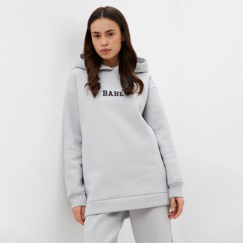 Джемпер (худи) женский MIST Cozy style, серый, р. 48