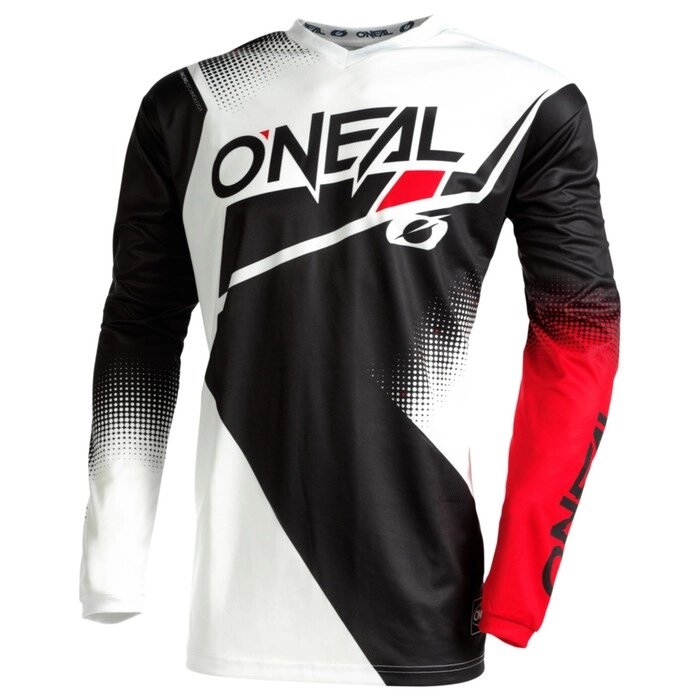 Джерси O'NEAL Element Racewear V. 22, детская, мужской, черный/белый, S от компании Интернет-гипермаркет «MALL24» - фото 1