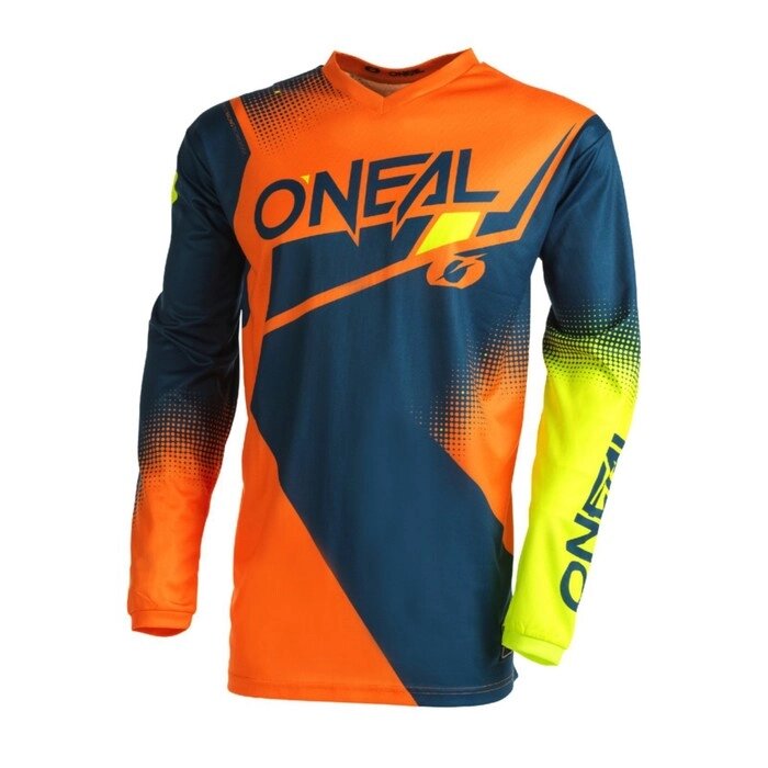 Джерси O'NEAL Element Racewear V. 22, детская, мужской, синий/оранжевый, M от компании Интернет-гипермаркет «MALL24» - фото 1