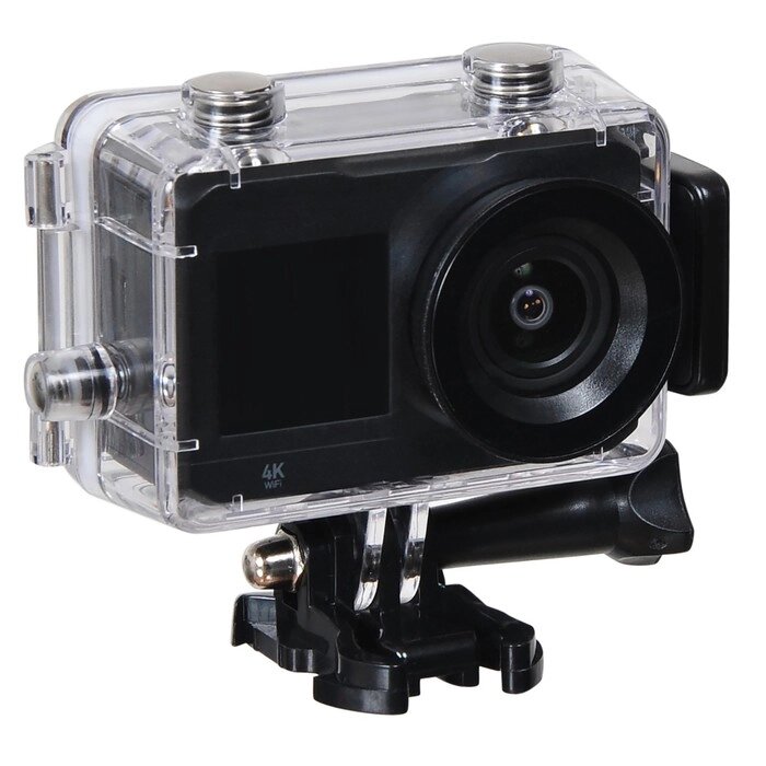 Экшн-камера Digma DiCam 420, Sony IMX179, 16 МП, чёрная от компании Интернет-гипермаркет «MALL24» - фото 1