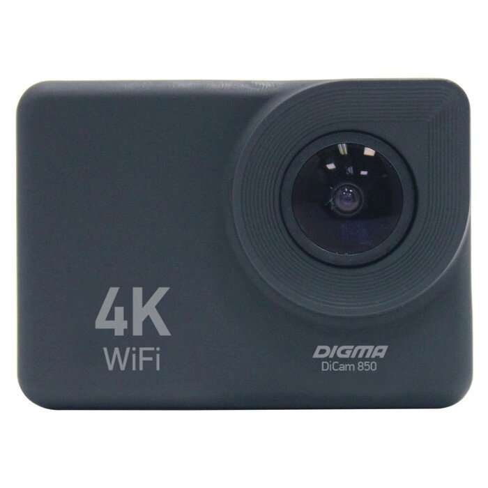 Экшн-камера Digma DiCam 850, 16 МП, чёрная от компании Интернет-гипермаркет «MALL24» - фото 1