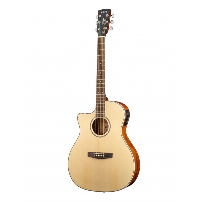 Электро-акустическая гитара Cort GA-MEDX-LH-OP Grand Regal Series с вырезом, леворукая от компании Интернет-гипермаркет «MALL24» - фото 1