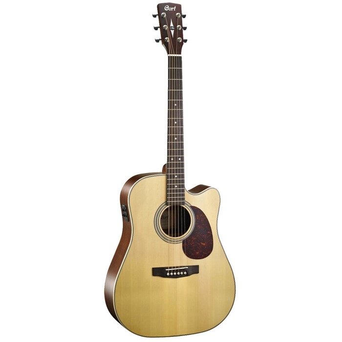 Электро-акустическая гитара Cort MR600F-NS MR Series с вырезом, цвет натуральный матовый от компании Интернет-гипермаркет «MALL24» - фото 1