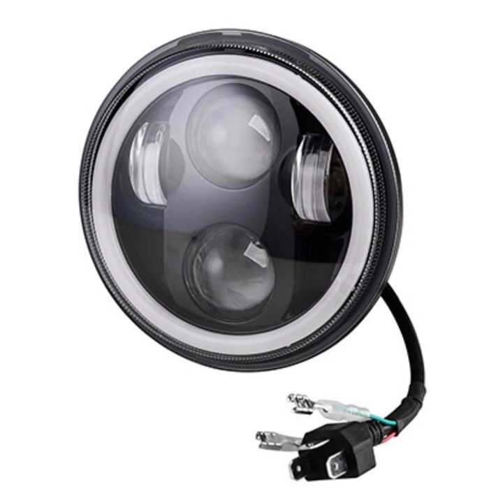 Фара светодиодная OFF ROAD, SKYWAY, 145х145х60мм, 12V/30V, 24W, 6000К, 8 диодов, COMBO+ДХО от компании Интернет-гипермаркет «MALL24» - фото 1